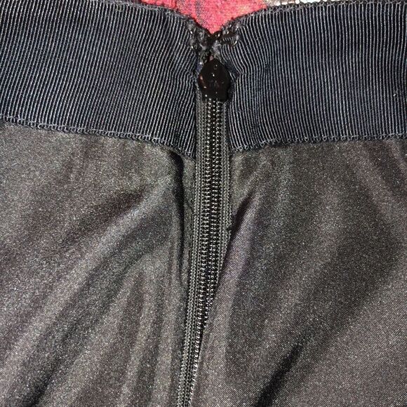 LOFT 10 Horizontal Stripes Multicolored Tweed Mini Skirt with Fringe Inset - Picture 12 of 12